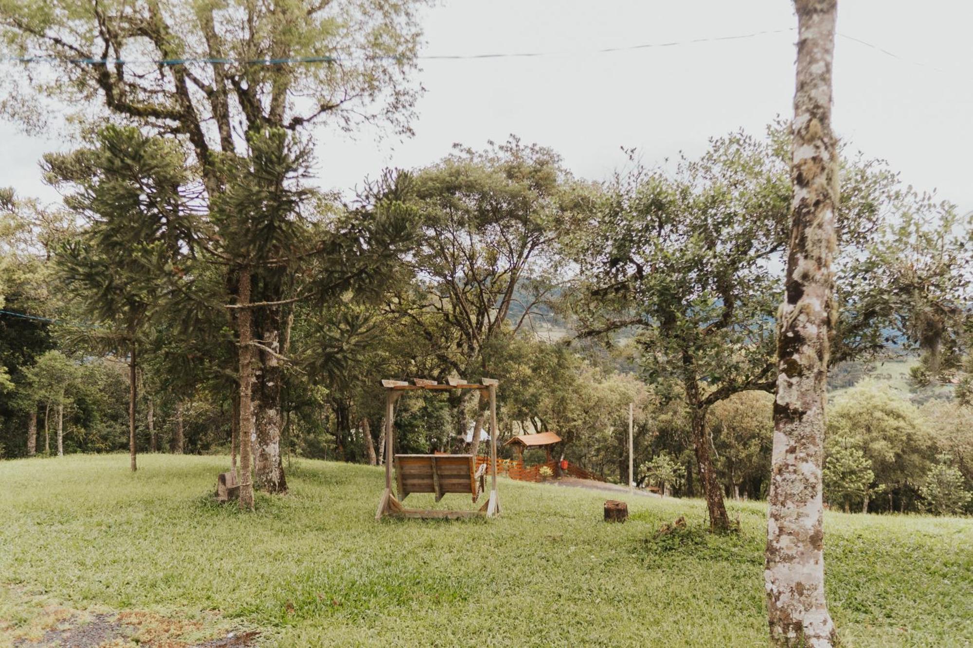 Pousada Recanto do Lobo Chalés em Urubici Exterior foto